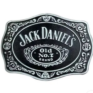 Jack Daniels Whiskey Old No. 7 Black OR Barrels Belt Buckle Choose Style
